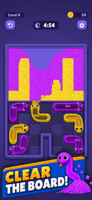 Sandy Snakes screenshot 1
