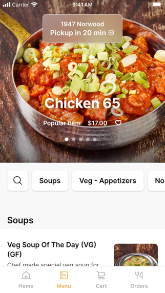 1947 Norwood iPhone screenshot 2 - Food & Drink app