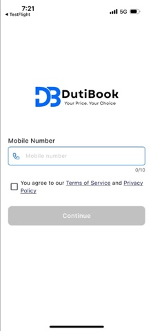 DutiBook Provider screenshot