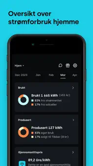 Tibber - Smartere strøm iphone bilder 3