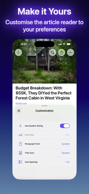 Elytra - RSS Feed Reader screenshot 2