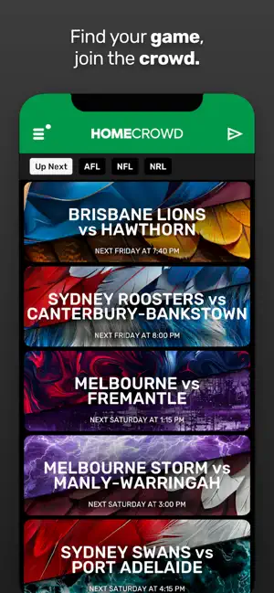 HomeCrowd: Live Crowd Audio screenshot 2
