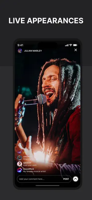 Julian Marley - Official App screenshot 1