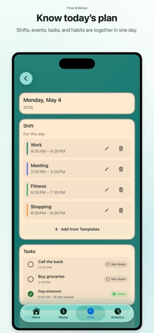 Expense Tracker - Time Money Screenshot 8 of 10