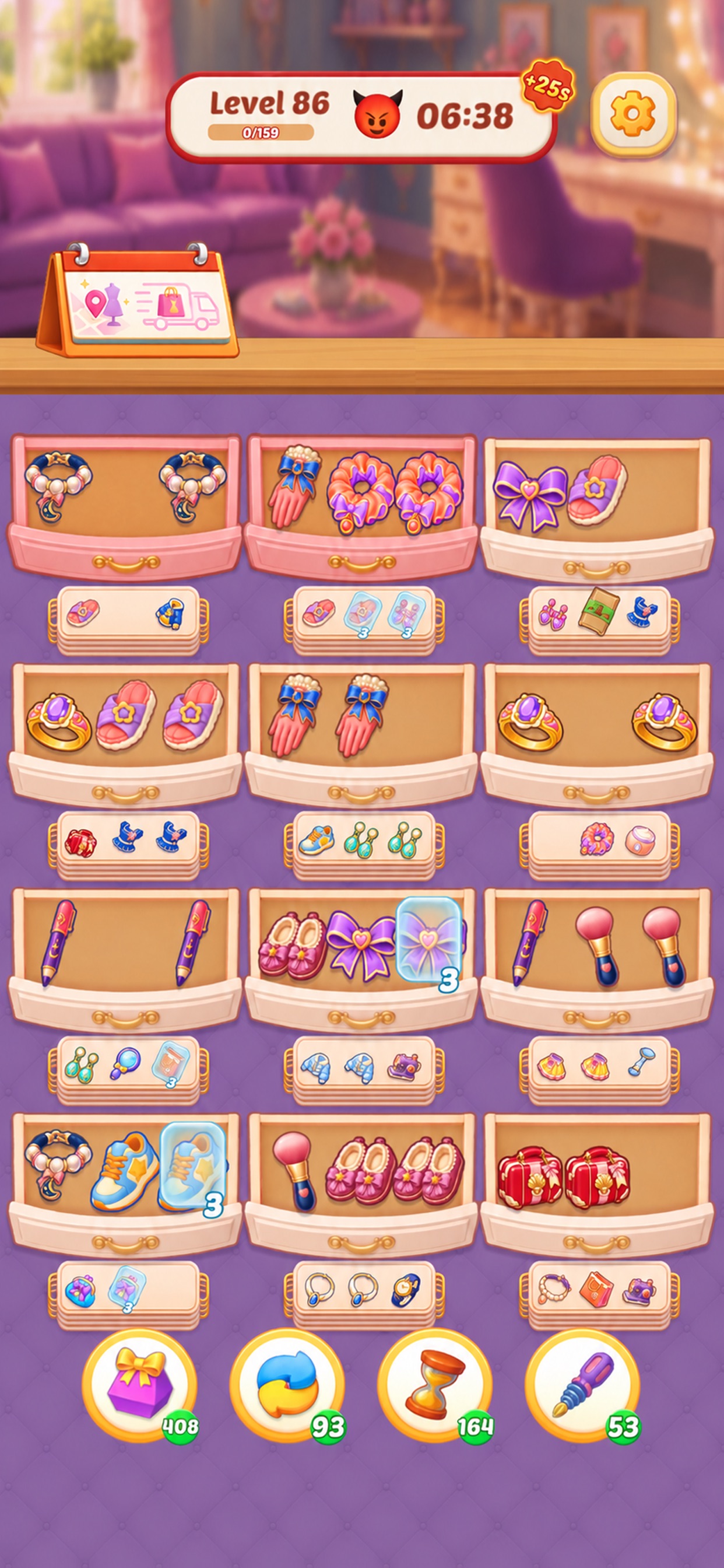 Screenshot 3 of Fashion Sort: Closet Puzzle