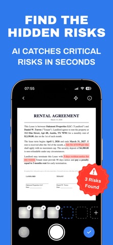 AI Document Risk Scanner Screenshot 2 of 7