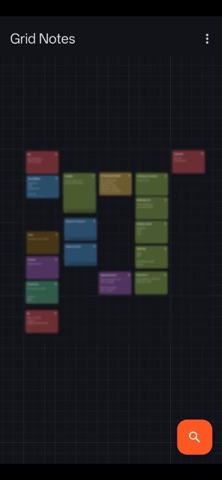 Grid Notes App Screenshot 1 of 2