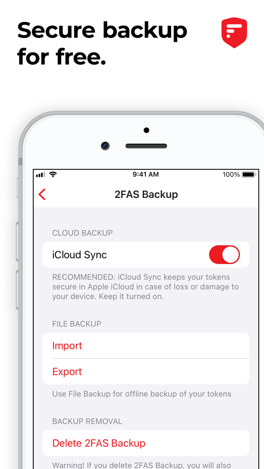 #4. 2FA Authenticator (2FAS) (iOS) 由: Two Factor Authentication Service Inc.