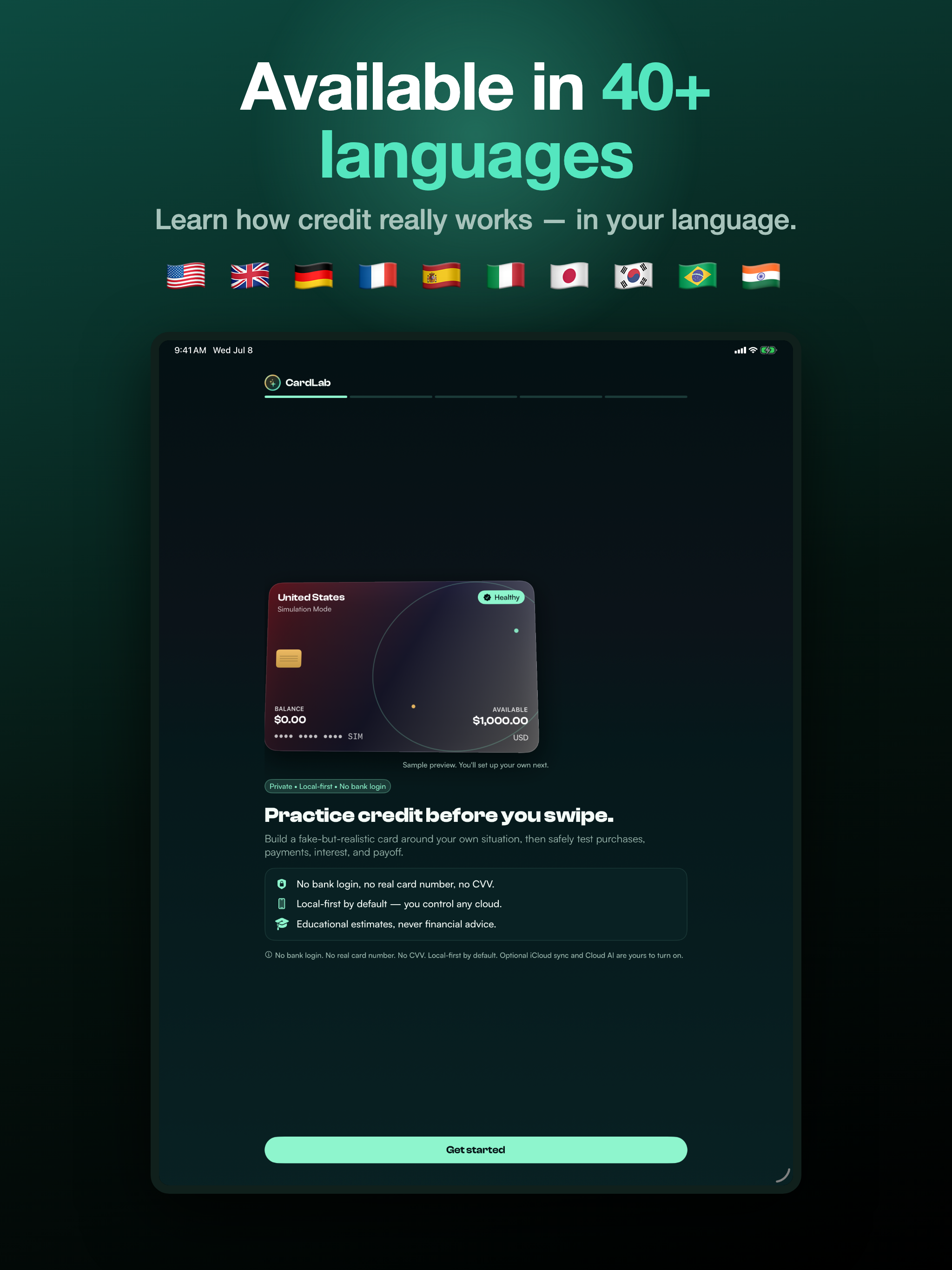 CardLab: Credit Card Tracker screenshot 9
