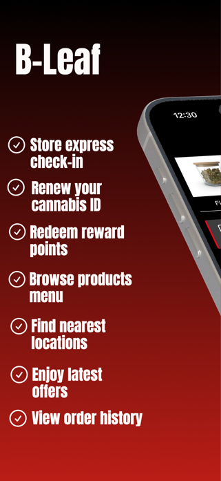 B-Leaf Dispensary Screenshot 1 of 5