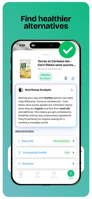 NutriSwap: Eat Smarter screenshot 3