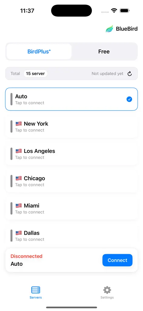 BlueBird VPN - Productivity App | MWM