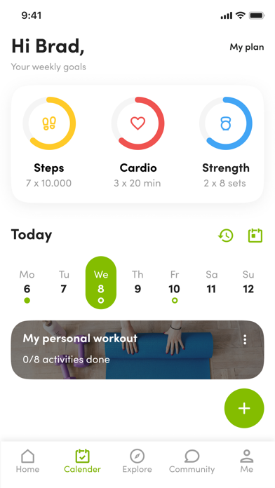 Context Gym - Outdoor Fitness app screenshot