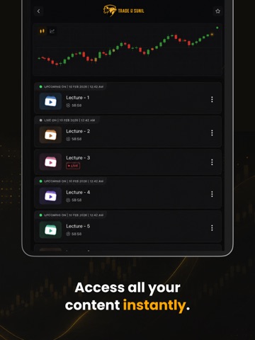 Trade with Sunil iPad screenshot
