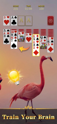 Solitaire Relax®: Classic Card iPhone screenshot
