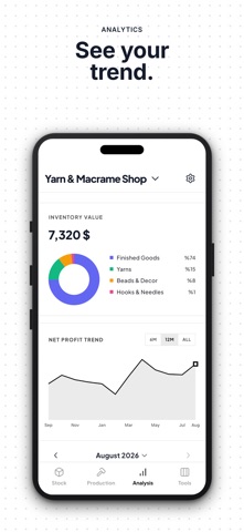 UnitFab: Handmade Cost & Stock Screenshot 4 of 4