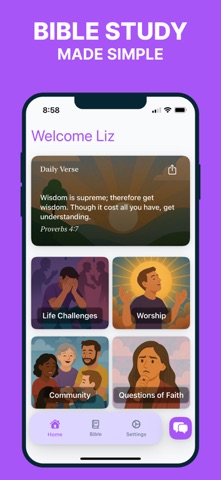Bible Chat - FaithPal screenshot
