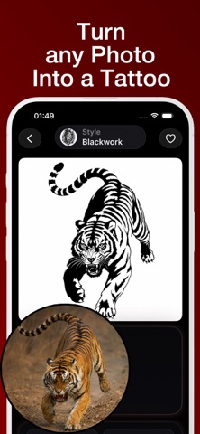 Onionix: AI Tattoo Design screenshot 6