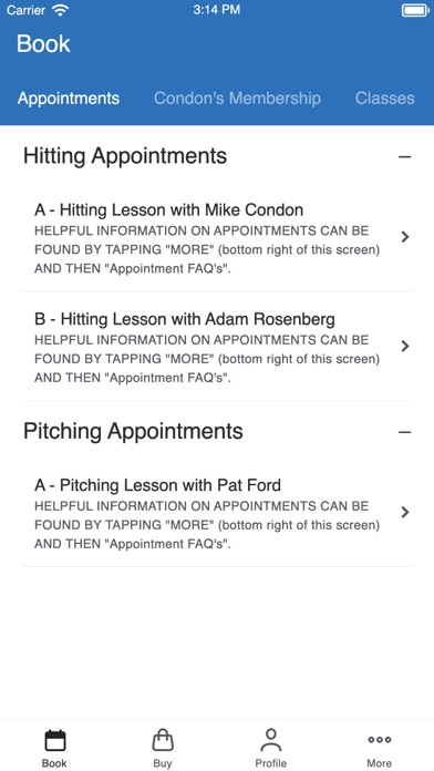 Condons Baseball Screenshot