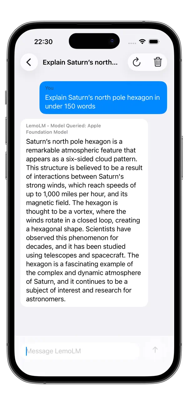 #3. LemoLM (iOS) By: PAUL ANTHONY HADFIELD