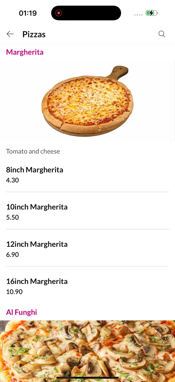 Screenshot #3 pour Milano Pizzeria.