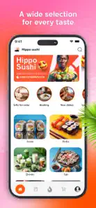 Hippo Sushi screenshot #1 for iPhone