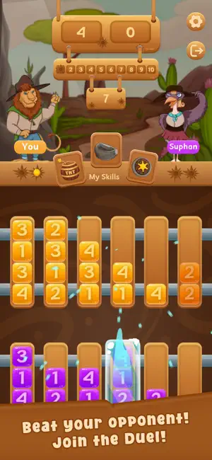 Number Attack: Duel screenshot 1