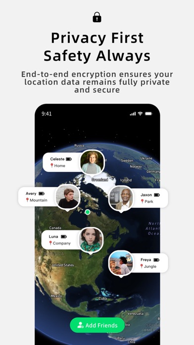 Caree: Stay Connected & Safe Screenshot 1 of 8