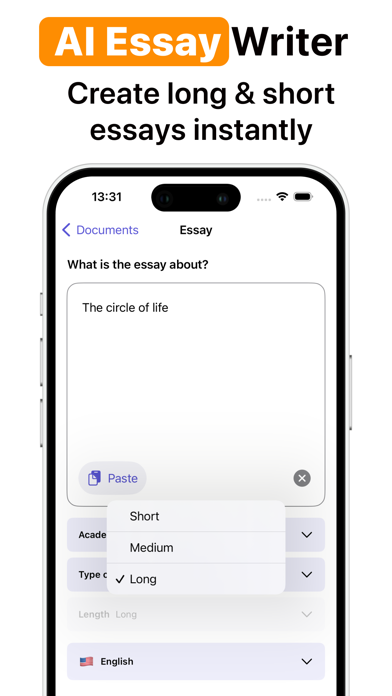 AI Writing Assistant - InkMind Screenshot