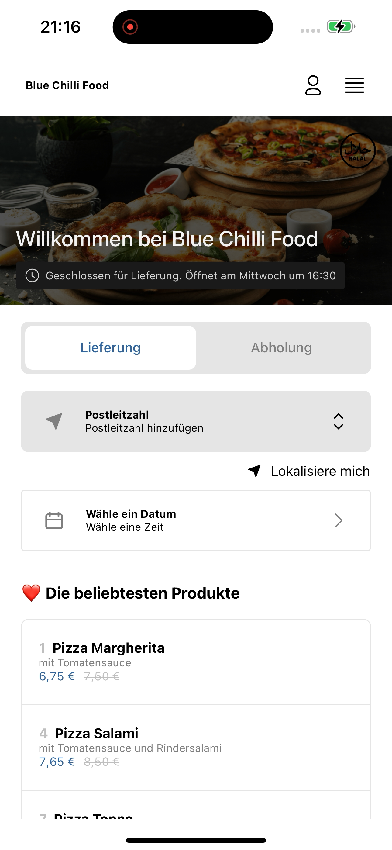 Blue Chilli Food Bremen screenshot 6