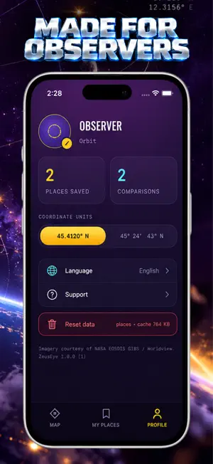 ZeusEye: Earth Compare screenshot 4