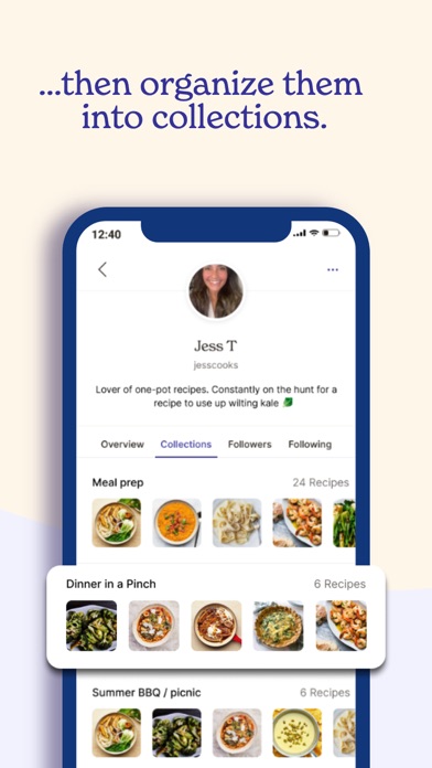 Spillt: Recipe & Meal Plan App Screenshot