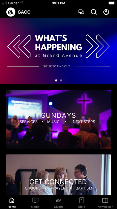 Grand Avenue Christian Church Screenshot