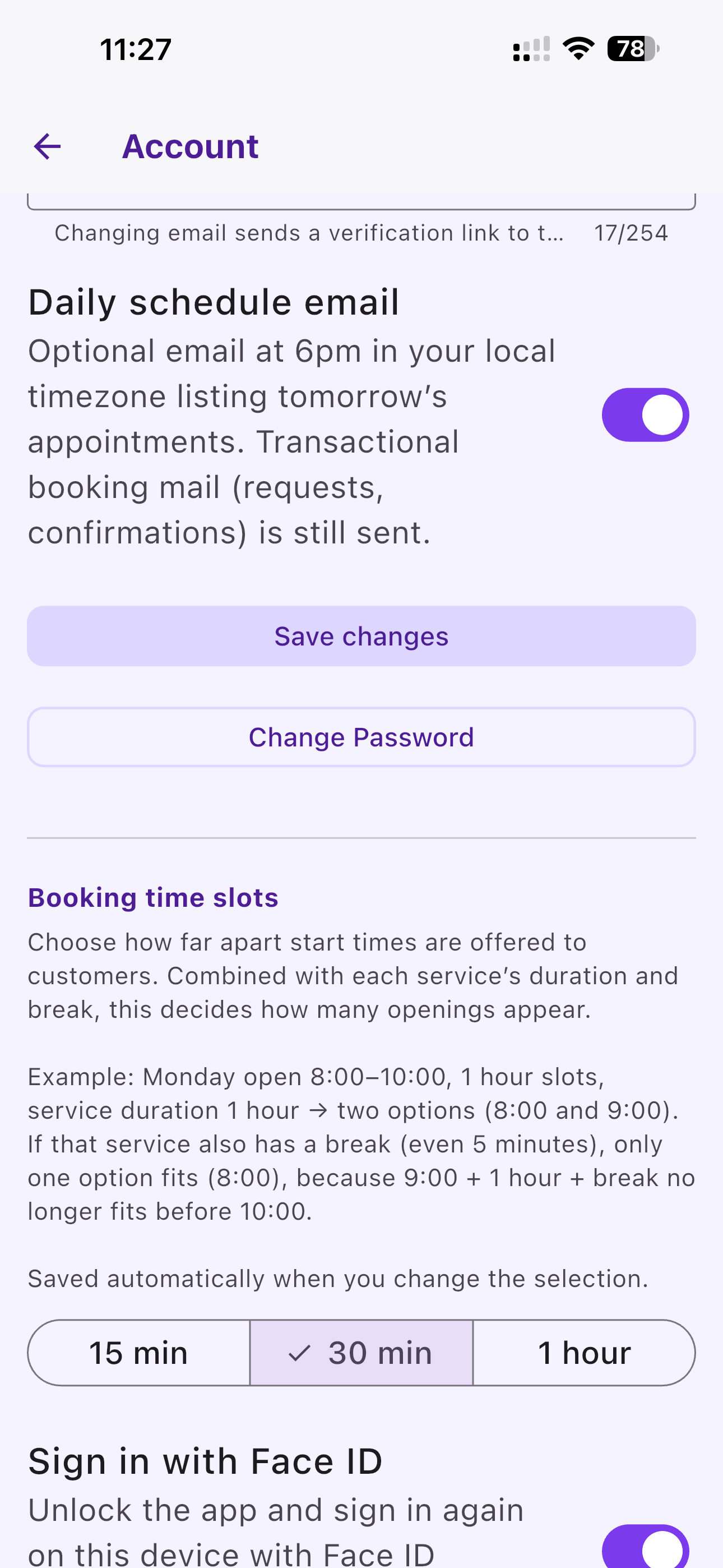 Book Me In screenshot 6