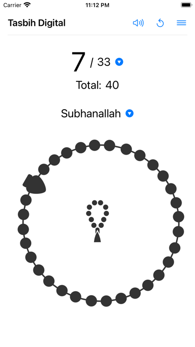 Tasbih Digital Offline Screenshot
