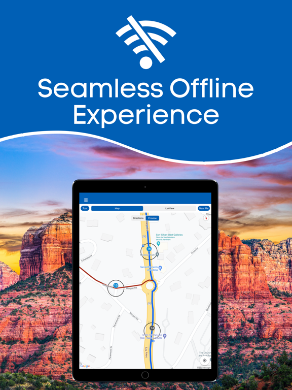Sedona GPS: Scenic Audio Guide iPad screenshot 6 - Travel app