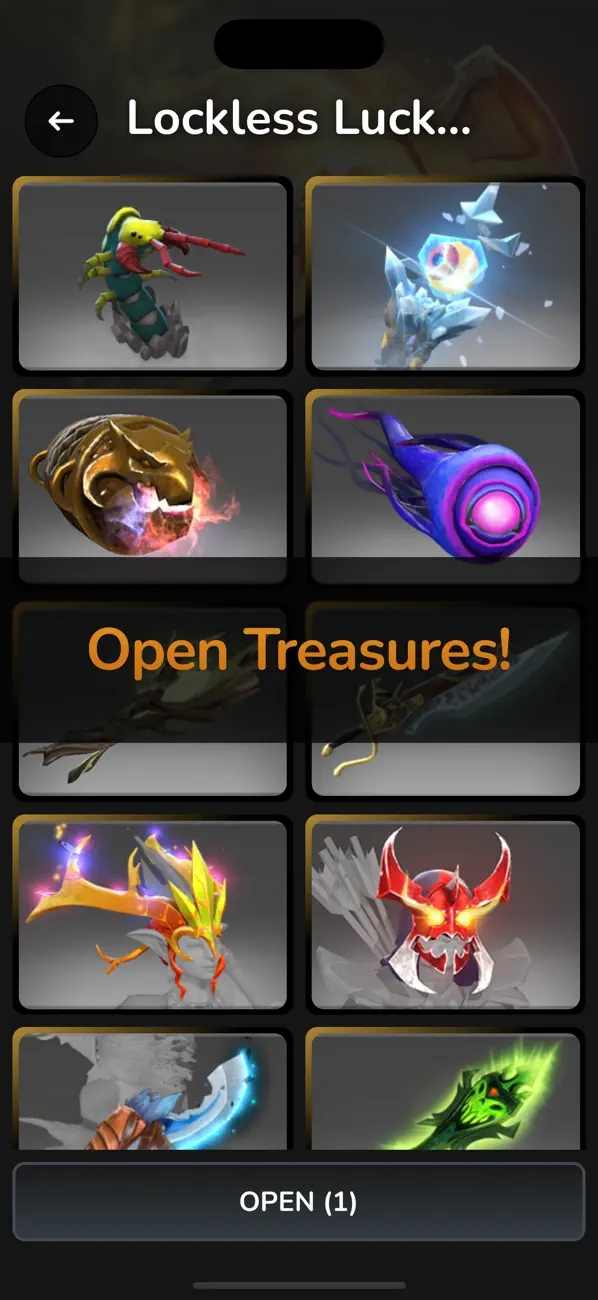 Screenshot #2 pour Cases Simulator for Dota 2