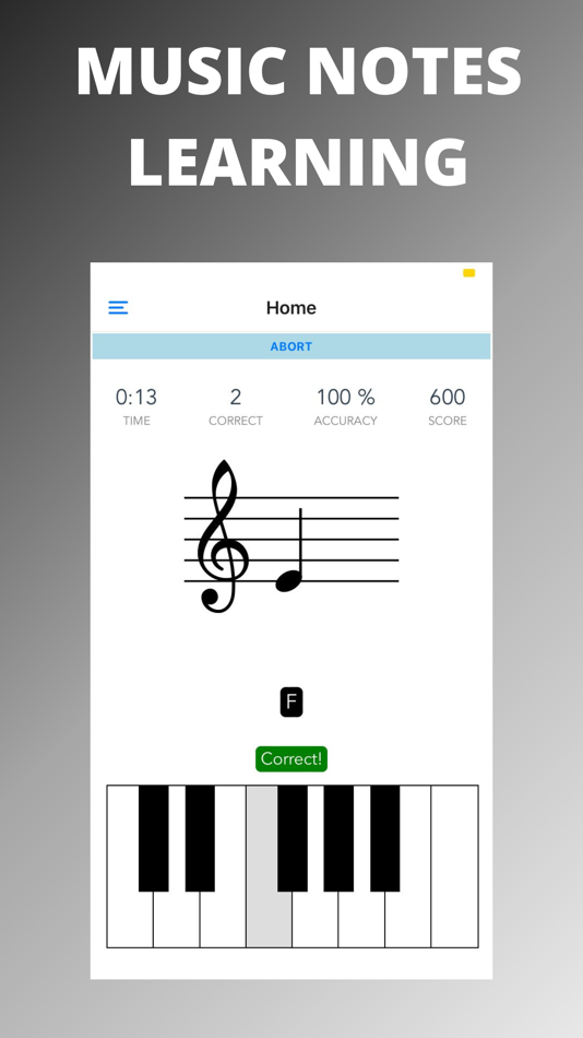 #1. Music Notes Learning App (iOS) Podle: Leticia Vila