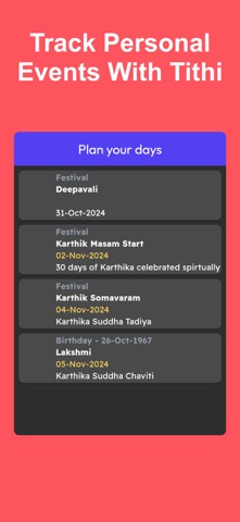 Tithi Tracker, Panchang - 2026 Screenshot 5 of 8