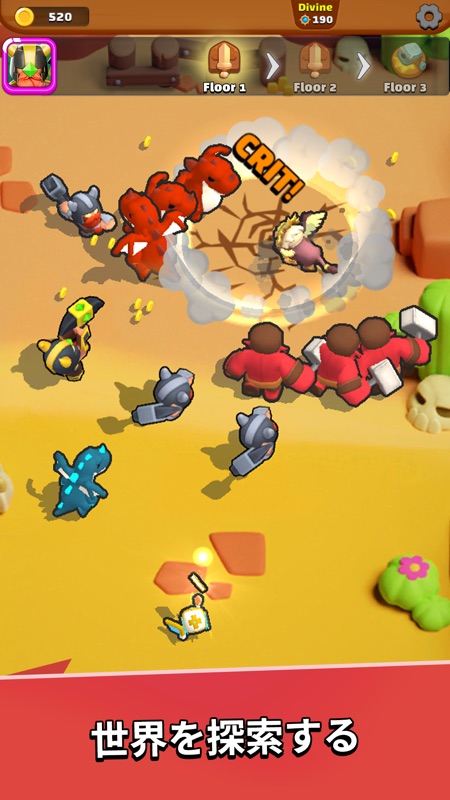 Merge War:パズルアリーナ screenshot 1