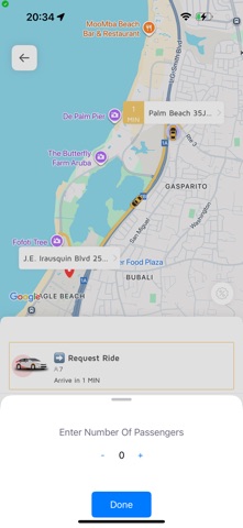 Aruba Taxi App Screenshot 5 of 10