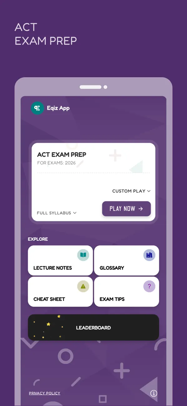 Screenshot #1 pour ACT Treasury Prep: with AI