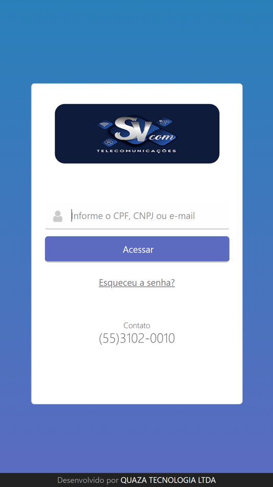 #3. SVcom (iOS) By: QUAZA TECNOLOGIA LTDA