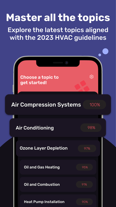 EPA 608 HVAC Exam Prep App Screenshot