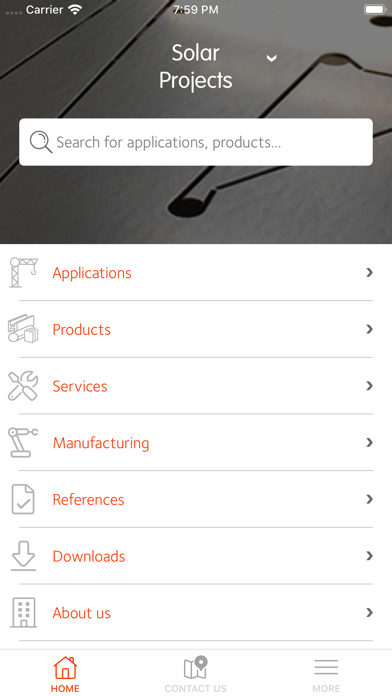 Screenshot 3 of ArcelorMittal Projects App