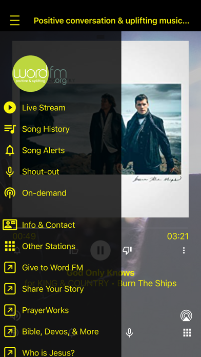 WordFM Screenshot