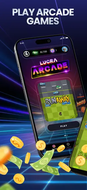 Lucra Arcade screenshot 1