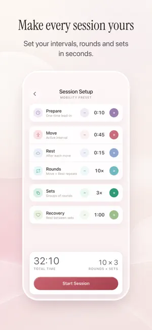 Weya: Interval Timer screenshot 4