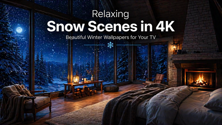 Screenshot #1 pour Snow Wallpapers 4K TV