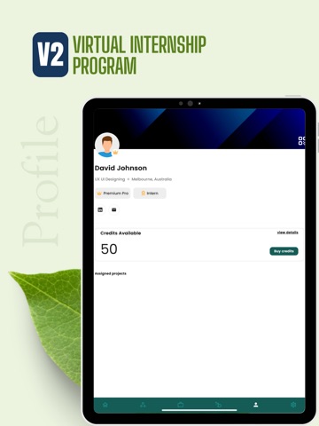 Virtual Internship Program iPad screenshot